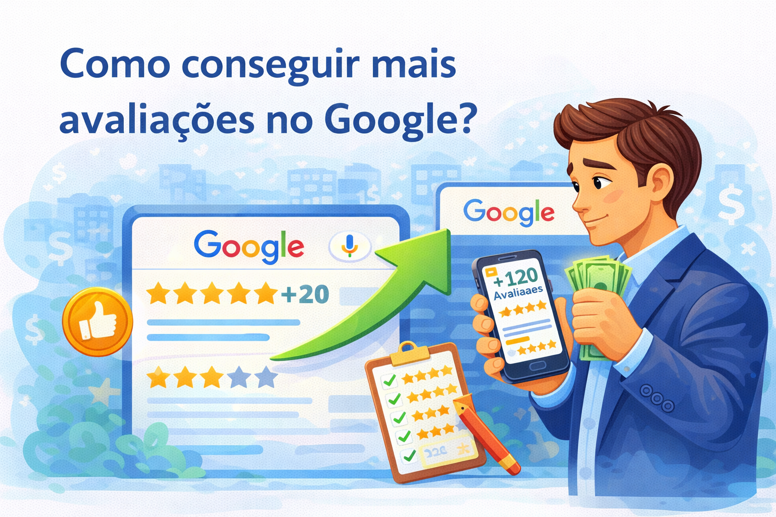 comprar avaliação Google