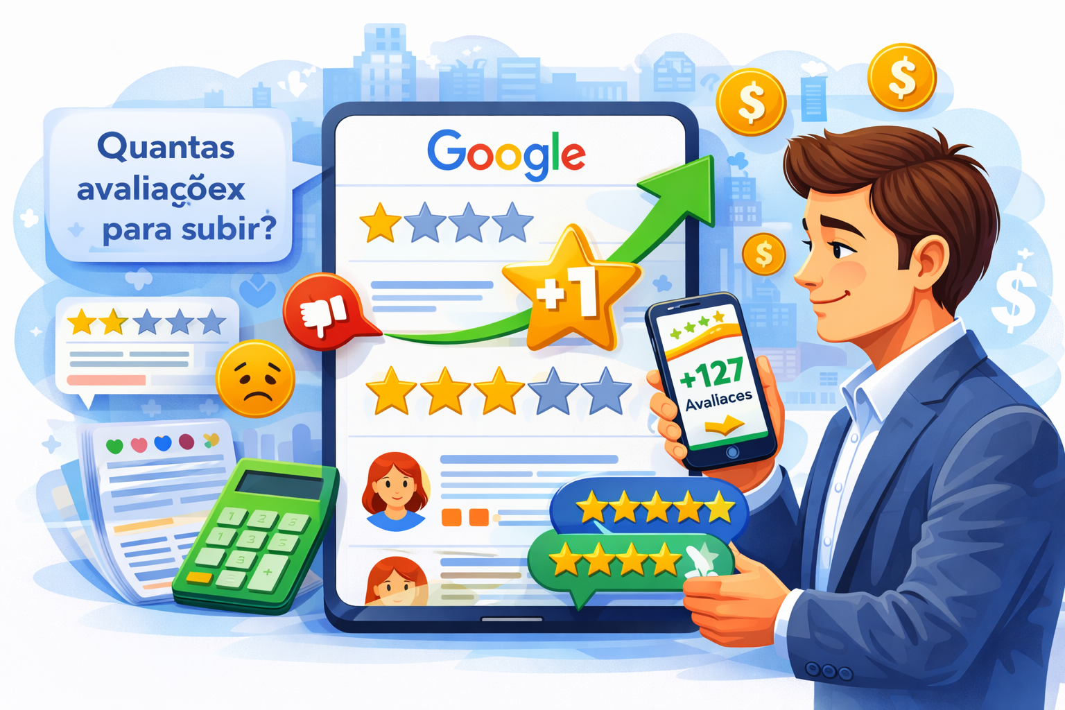 Comprar avaliação Google