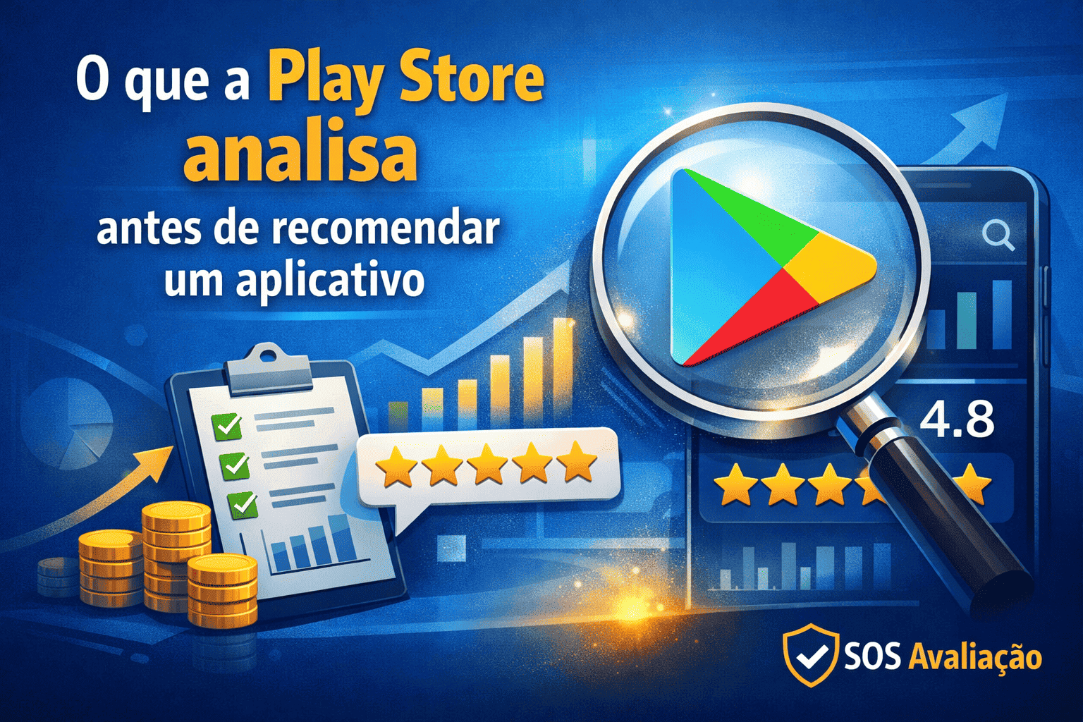Comprar avaliação Play Store