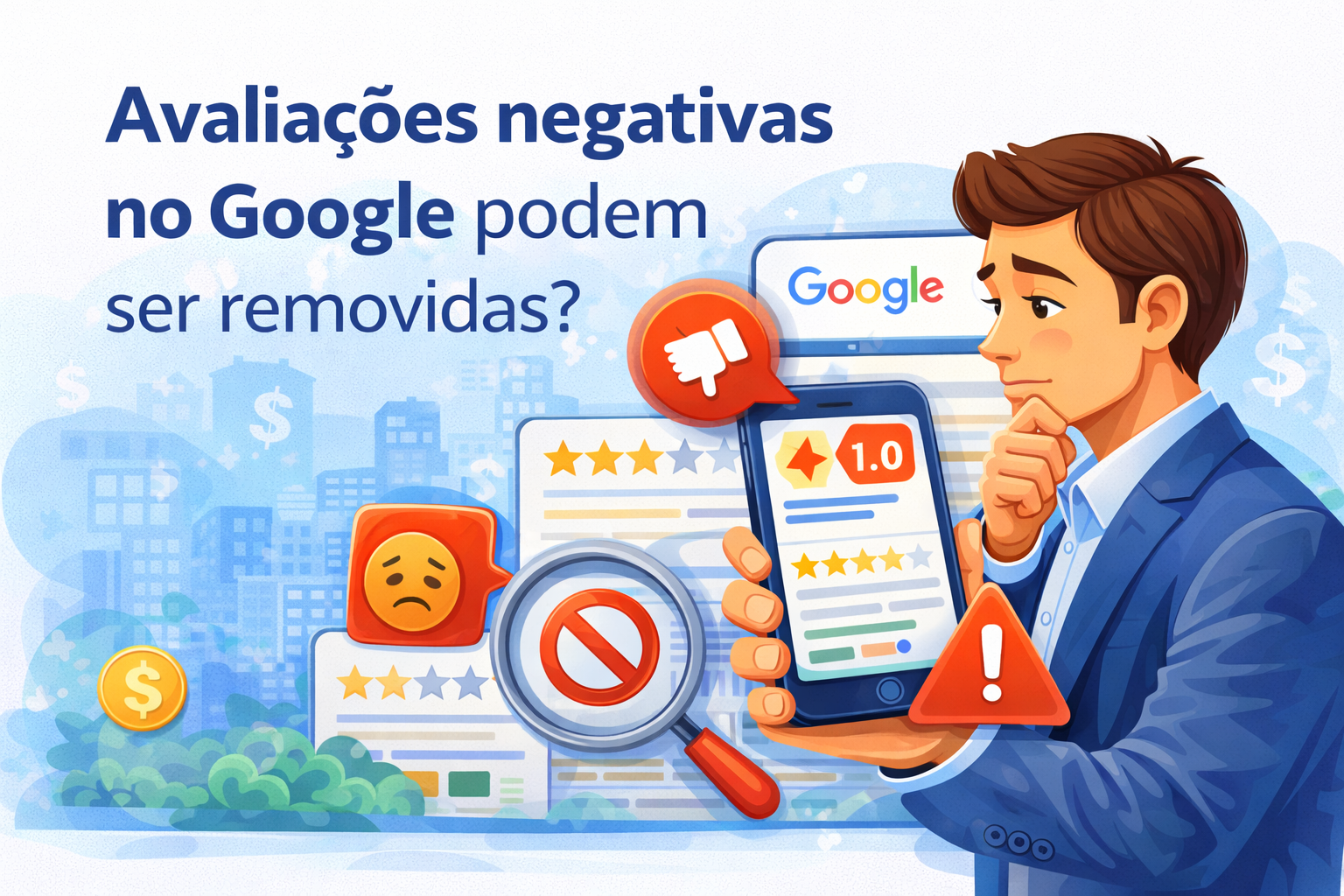 comprar avaliação do Google