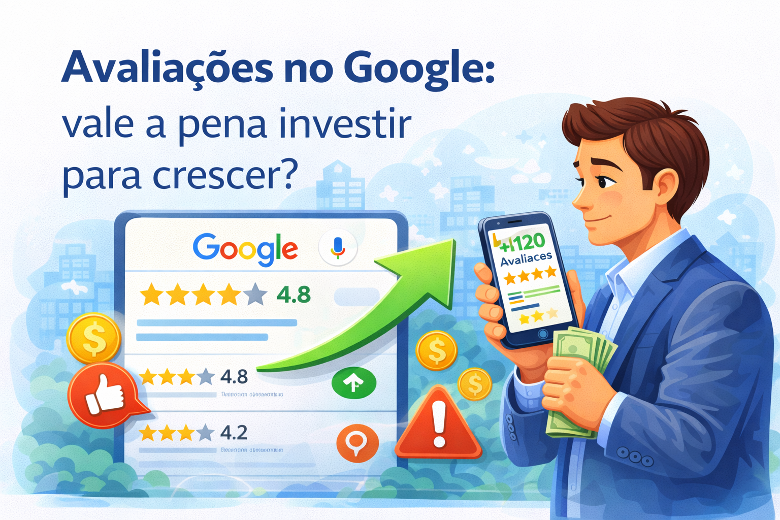 comprar avaliação Google